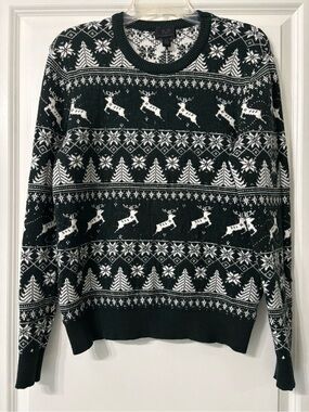 Magaschoni winter themed sweater size small